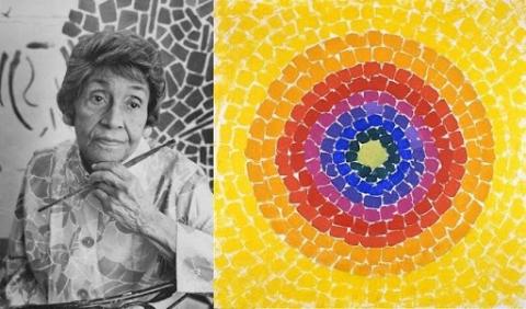 alma thomas mosaic art