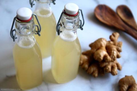 Homemade Ginger ale 