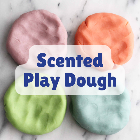 Colored Play Dough