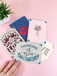 various greeting cards