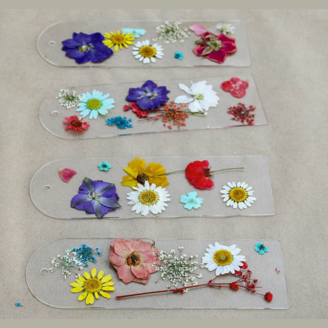 floral bookmarks