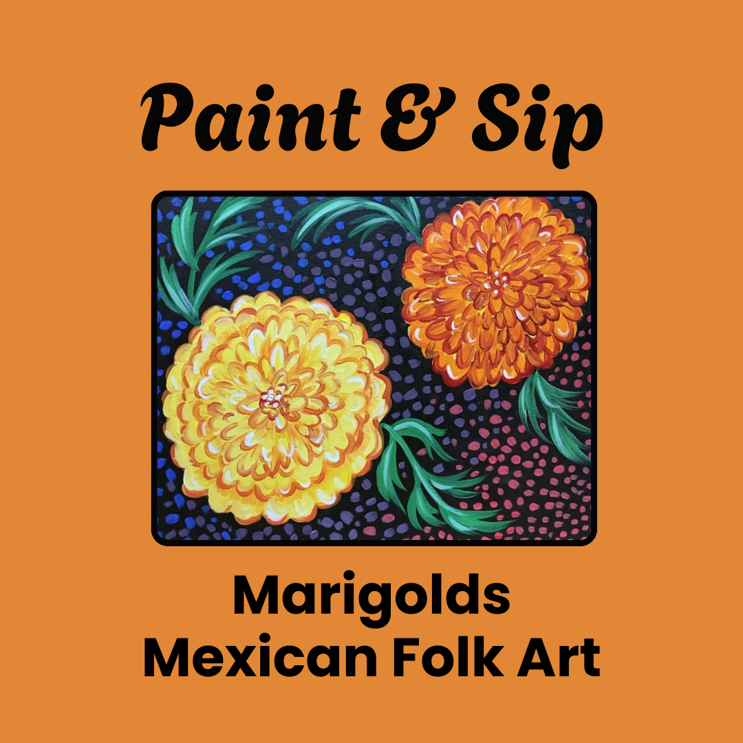 Marigolds painting